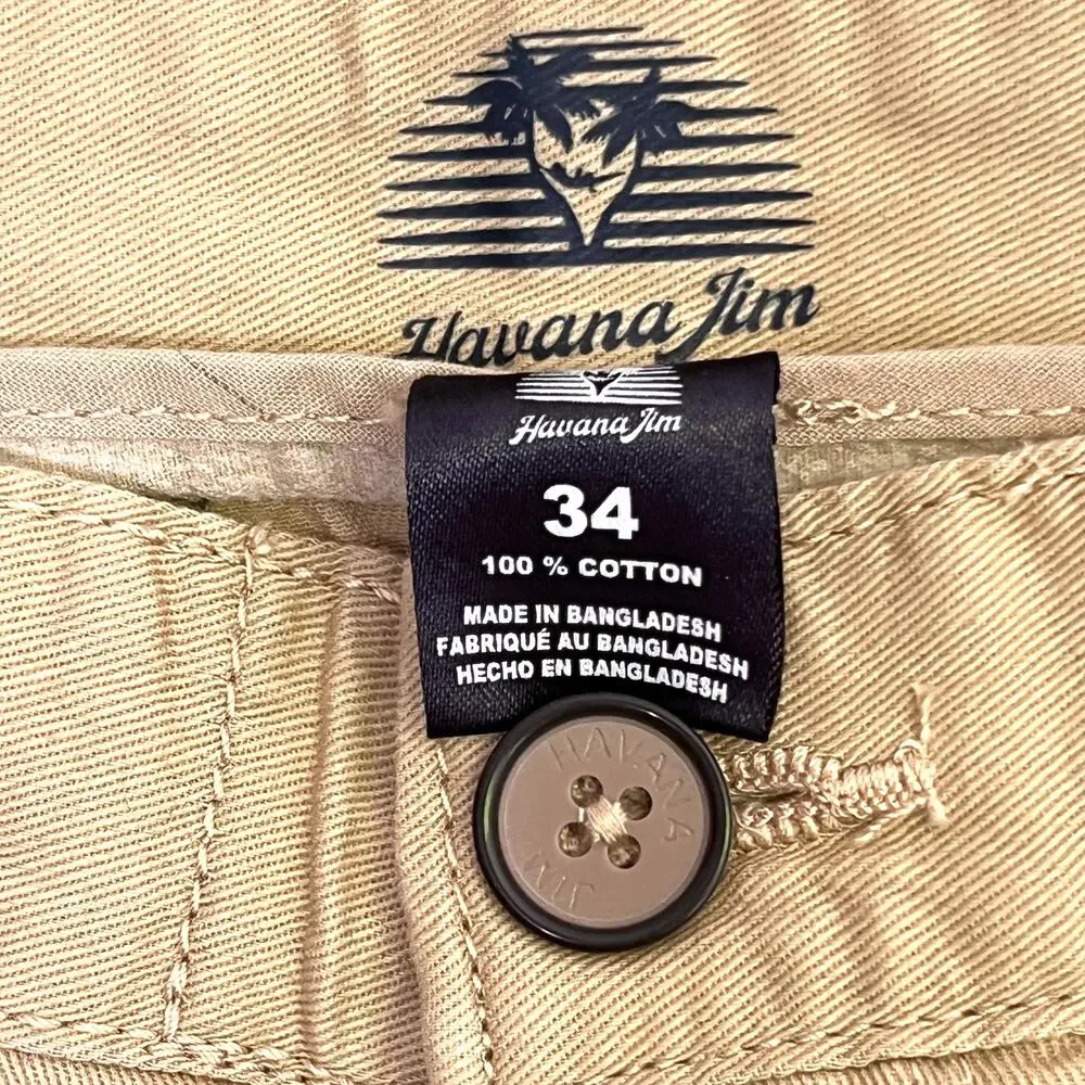 Havana Jim Tan Shorts 34